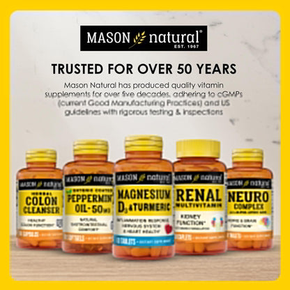 MASON NATURAL Daily Bladder Comfort, 30,Day Supply with Calcium, Pumpkin Seed, & Soy Germ to Support Normal Bladder Function MASON NATURALBuy Supplements Australia