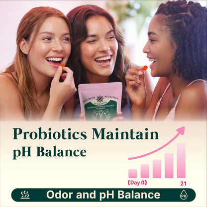 Premium Feminine Balance Gummies for Women - Hawaiian Pineapple Gummies for Women PH Balance Wellness, Immune Support, Vegan Daily Supplement for Odor and Flora Health , 60 Counts - 30 Servings AurablissBuy Supplements Australia