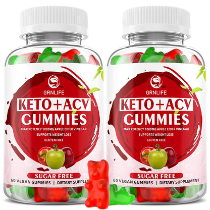 Keto ACV Gummies Advanced Weight Loss, 1000MG Apple Cider Vinegar Gummies Supple