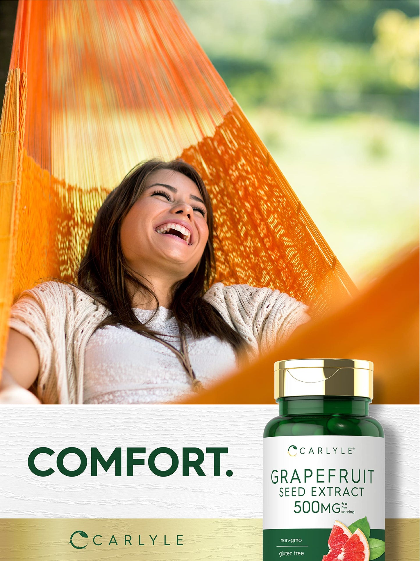 Carlyle Grapefruit Seed Extract | 500 mg 120 Capsules | Maximum Strength | Non-GMO CarlyleBuy Supplements Australia