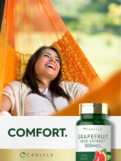 Carlyle Grapefruit Seed Extract | 500 mg 120 Capsules | Maximum Strength | Non-GMO CarlyleBuy Supplements Australia