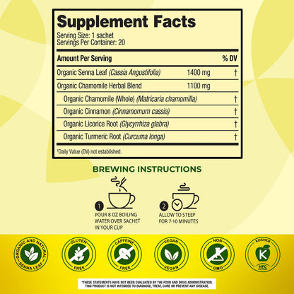 Senokot Dietary Supplement, Natural and Organic Senna Leaf, Laxative Tea for Occasional SenokotBuy Supplements Australia
