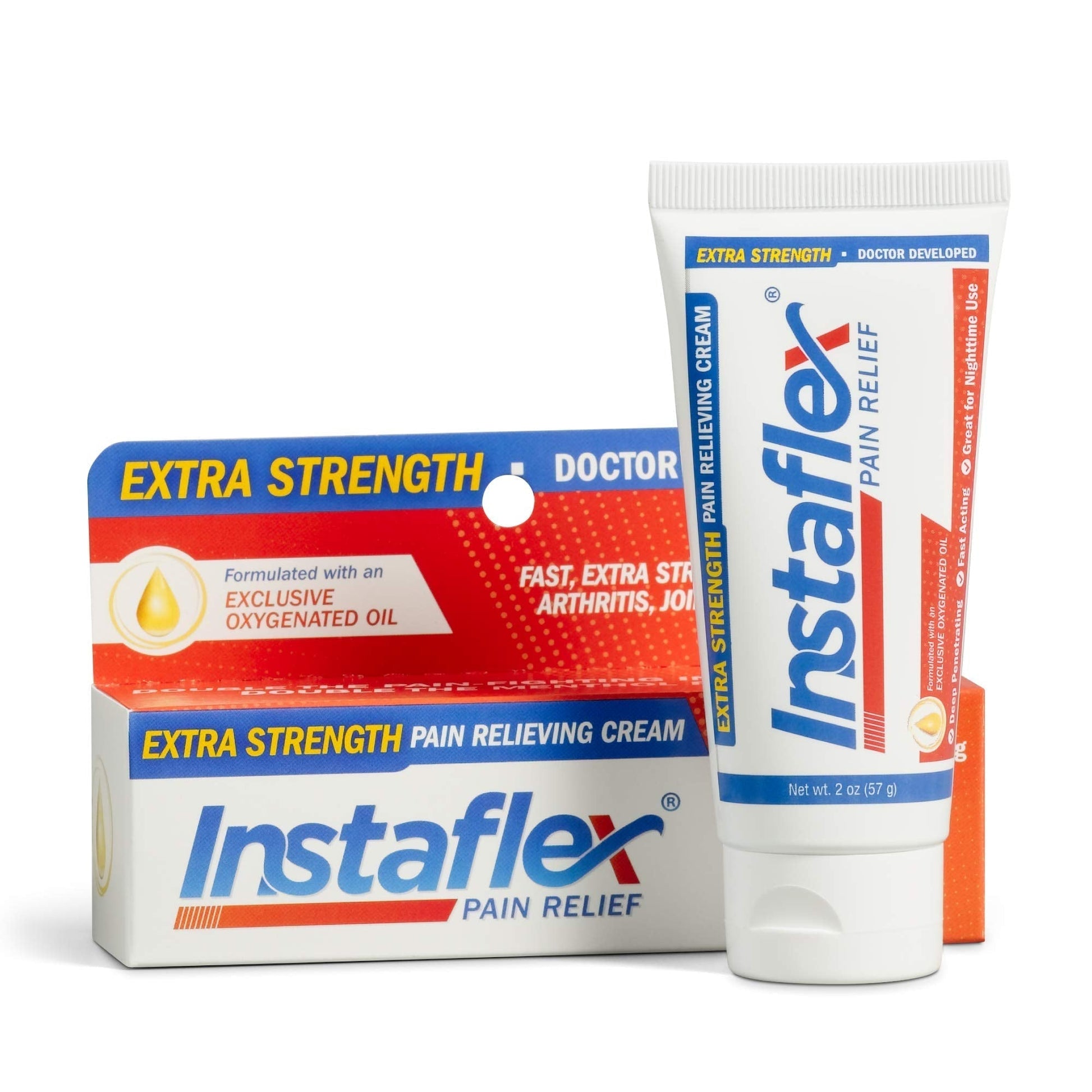Healthy Directions Instaflex Extra Strength Pain Relief Cream, with 2X The Pain-Fighting Ingredients, Rubs Out Your Toughest Muscle & Joint Pain (2 oz) InstaflexBuy Supplements Australia