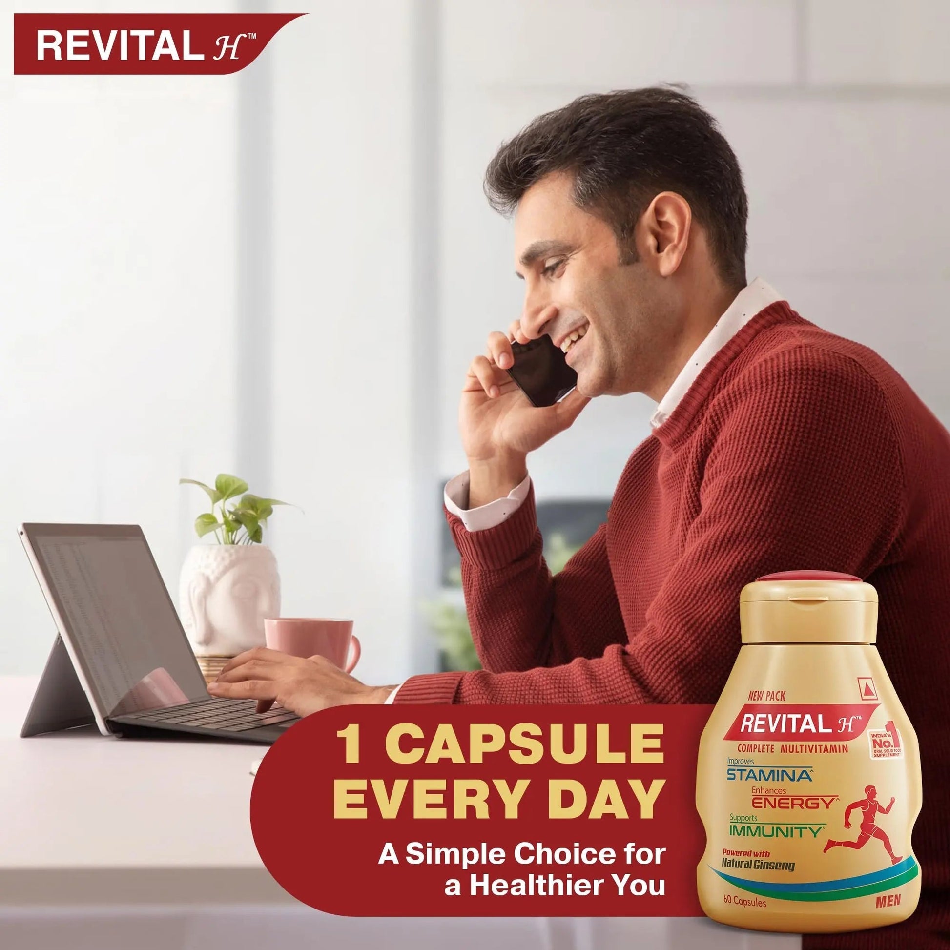 Revital - 60 Capsules RevitalBuy Supplements Australia