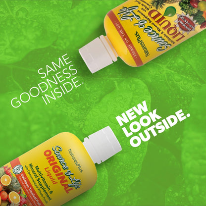 NaturesPlus Source of Life Liquid - 30 fl oz - Tropical Fruit Flavor - Wholefood Supplement, Energy Booster, Antioxidant - Vegetarian, Gluten-Free - 30 Servings Aus HealthcareBuy Supplements Australia