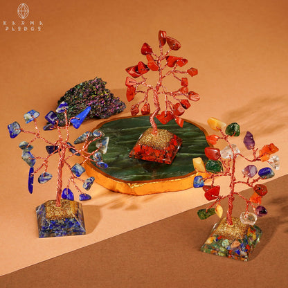 Crystal Tree Tree of Life 7 Chakra Healing Crystals & Stones for Positive Energy, Good Luck Gifts KARMAPLEDGEBuy Supplements Australia