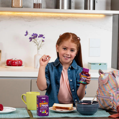 Chewable Chocolate Kids Multivitamin with Probiotic, Vitamin C, Ginkgo Nut, Colostrum, Moringa - Kids Vitamins Immune Support MOMMY HANABuy Supplements Australia