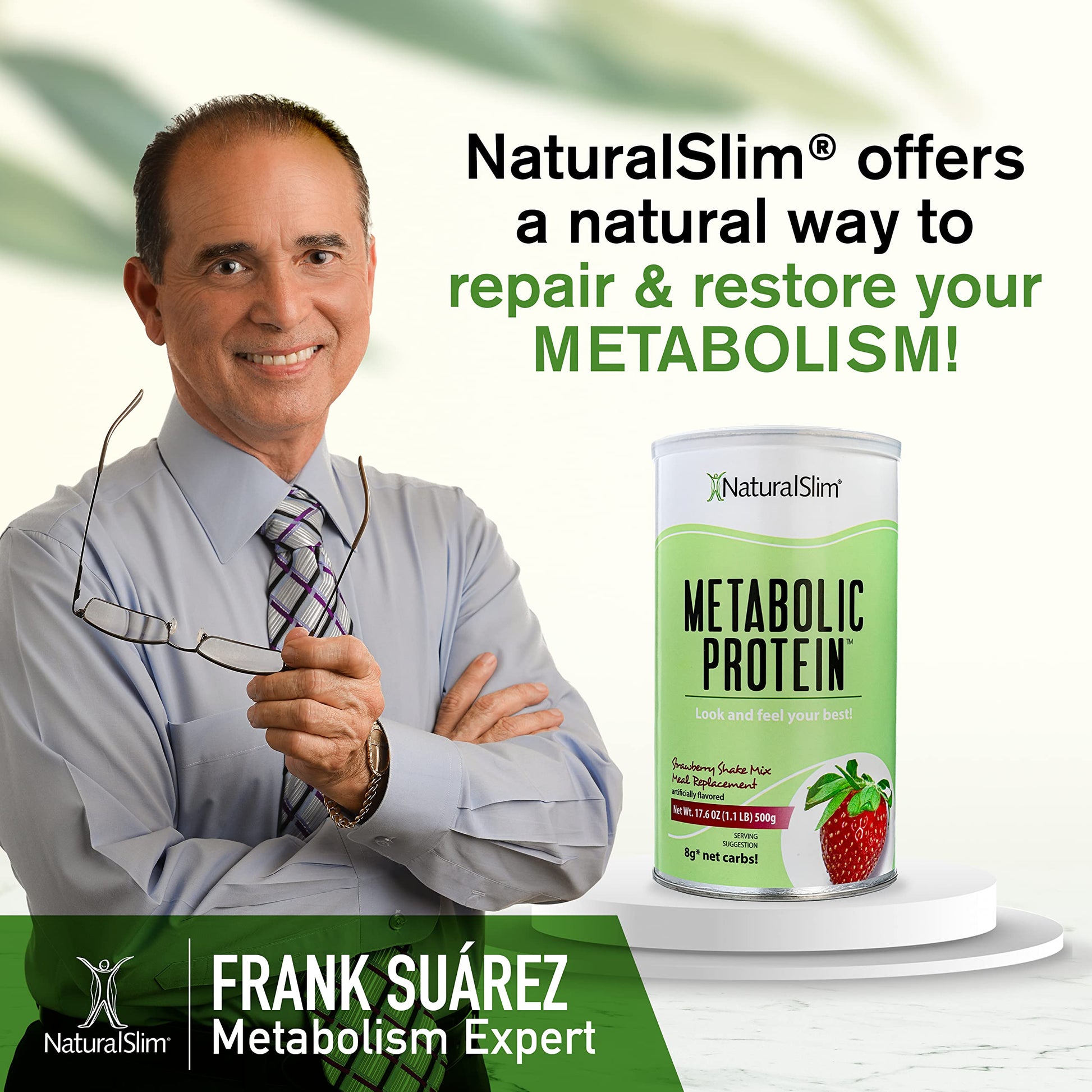 NaturalSlim Metabolic Whey Protein Powder Strawberry – Low Carb, Meal Replacement NaturalSlimBuy Supplements Australia