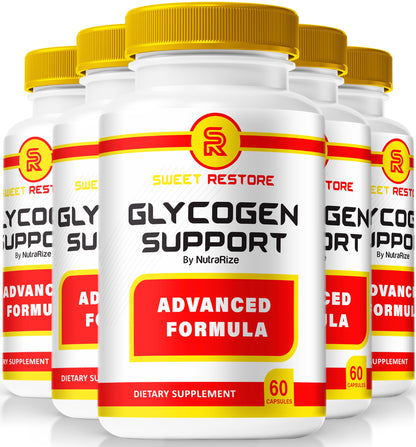 NutraRize (5 Pack) Sweet Restore Joint Support Supplement, Official Glycogen Support Capsules, All-Natural SweetRestore Joint Formula, Blood Vessel Cleaner Reviews (300 Capsules) NutraRizeBuy Supplements Australia