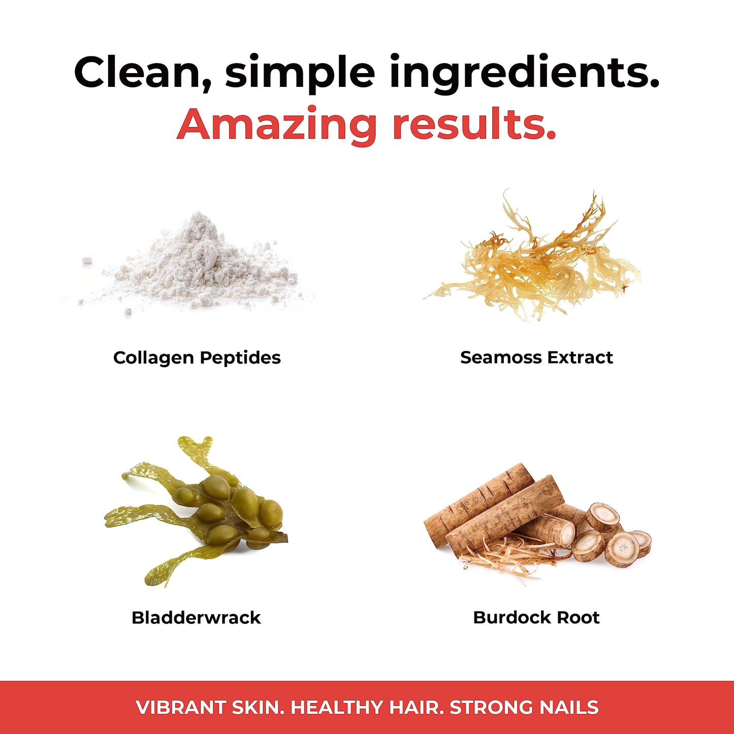 Collagen Mojo Liquid Collagen Peptides with Sea Moss, Burdock Root & Bladderwrack Collagen MojoBuy Supplements Australia