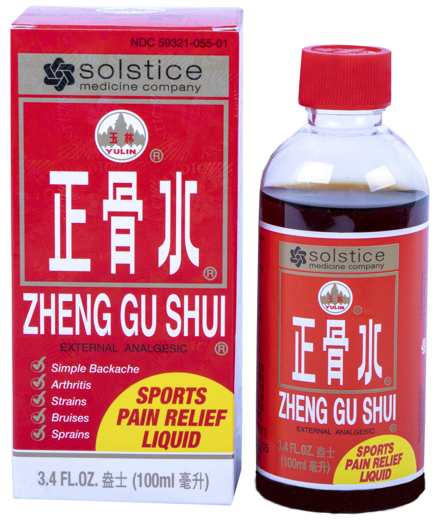 ZHENG GU SHUI - External Analgesic Lotion, 3.4 Oz Solstice Medicine CompanyBuy Supplements Australia