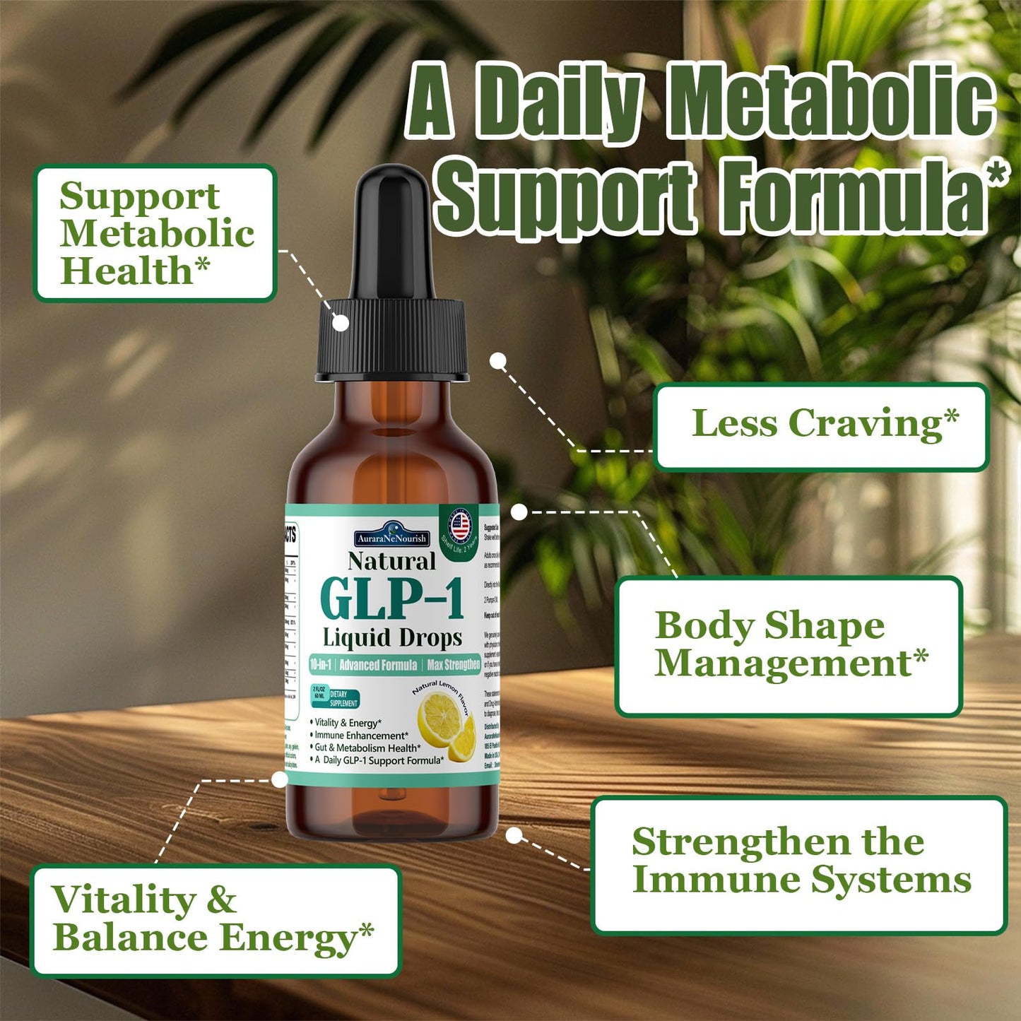 Berberine Supplement for Women and Men, 10-in-1 Formula w. Ceylon Cinnamon, Prebiotic Fiber & Green Tea Extract | Supports Metabolic Wellness, Gut & Digestive Health | Vegan, Gluten-Free AuraraNeNourishBuy Supplements Australia