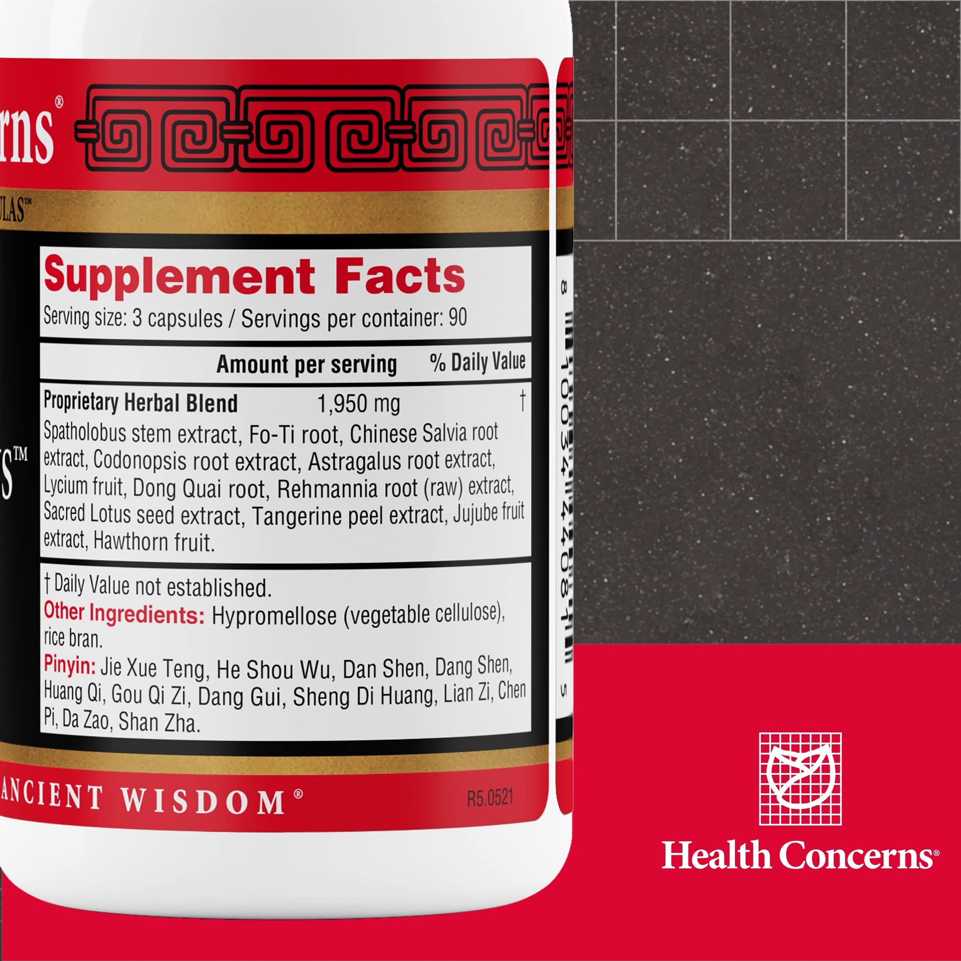 Health Concerns Marrow Plus – Bone Marrow & Blood Generation Herbal Supplement – Chinese Herbal Formula for Anemia, & Circulation Support – Astragus, Salvia, & Tangerine Extracts – 270 Capsules Health ConcernsBuy Supplements Australia