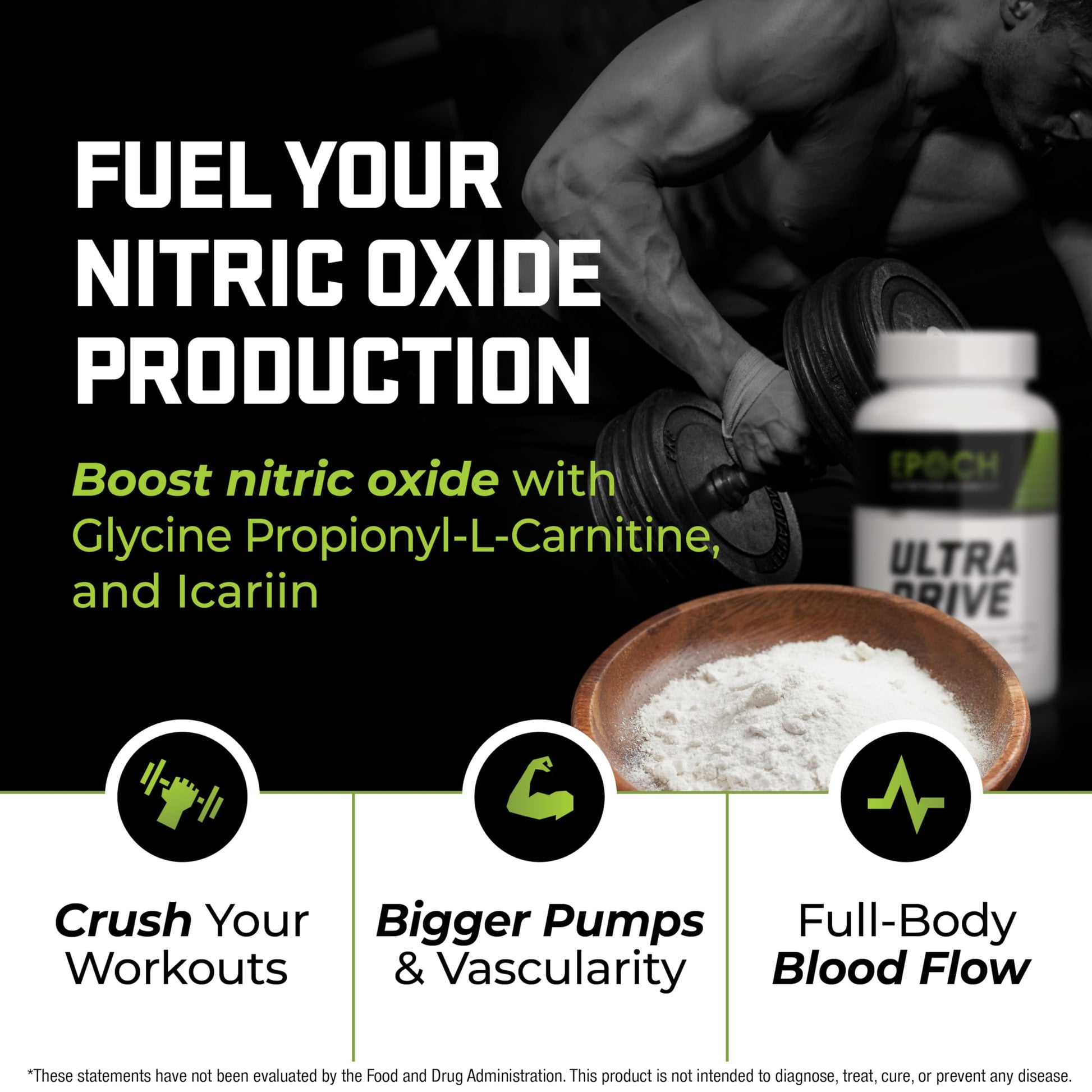 Epoch Nutrition | Ultra Drive – Advanced Performance Formula | Supports Energy, Endurance, and Healthy Circulation | with Tongkat Ali, Icariin & Nitric Oxide Support Epoch Nutrition SciencesBuy Supplements Australia