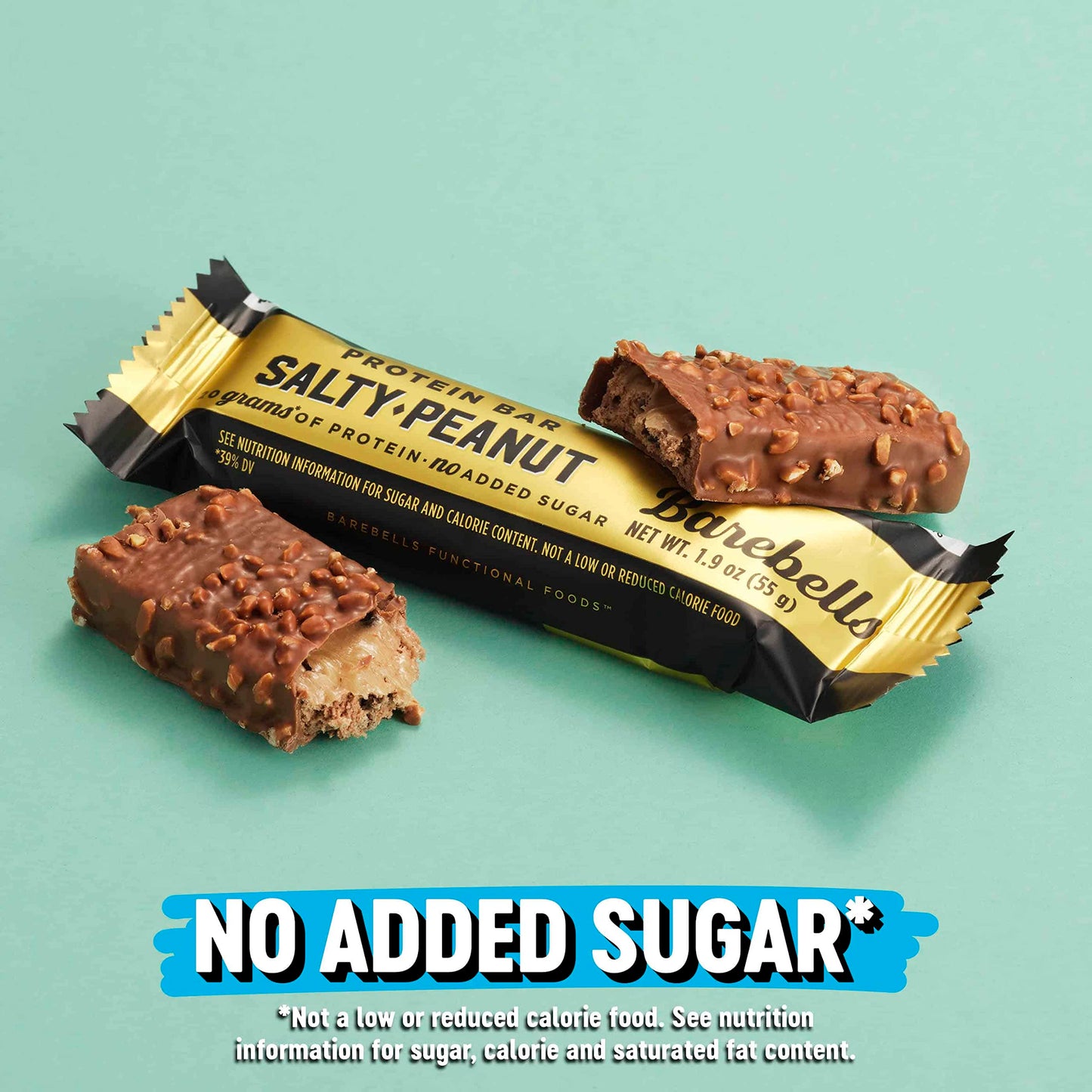 Barebells Salty Peanut Protein Bars, 12 Count - 20g Protein, 1g Sugar Snack Bars BAREBELLSBuy Supplements Australia