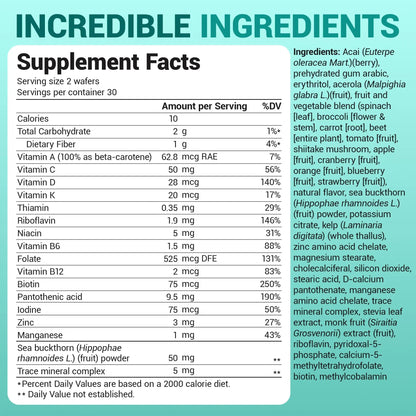 Dr. Berg Kids Chewable Multivitamins (NOT Sweetened w/Sugar) - Daily Multivitamin for Kids That Includes 20 Nutrients & Trace Mineral Complex Dr. Berg NutritionalsBuy Supplements Australia