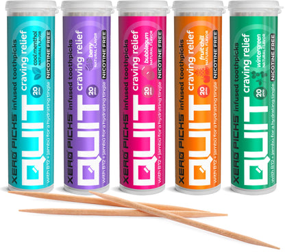 Xero Picks Infused Flavored Toothpicks to Help Quit Smoking - Nicotine Xero PicksBuy Supplements Australia