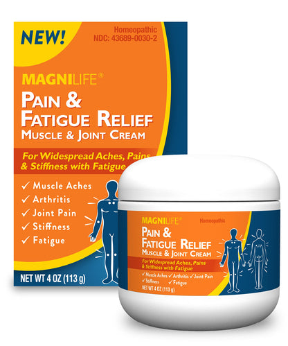 MagniLife Pain and Fatigue Relief Cream, 4 oz, Fast-Acting Relief for Fibromyalgia Symptoms, Muscle Aches & Joint Pain, Helps Relieve Soreness & Tenderness, Deep Penetrating Formula MagniLifeBuy Supplements Australia