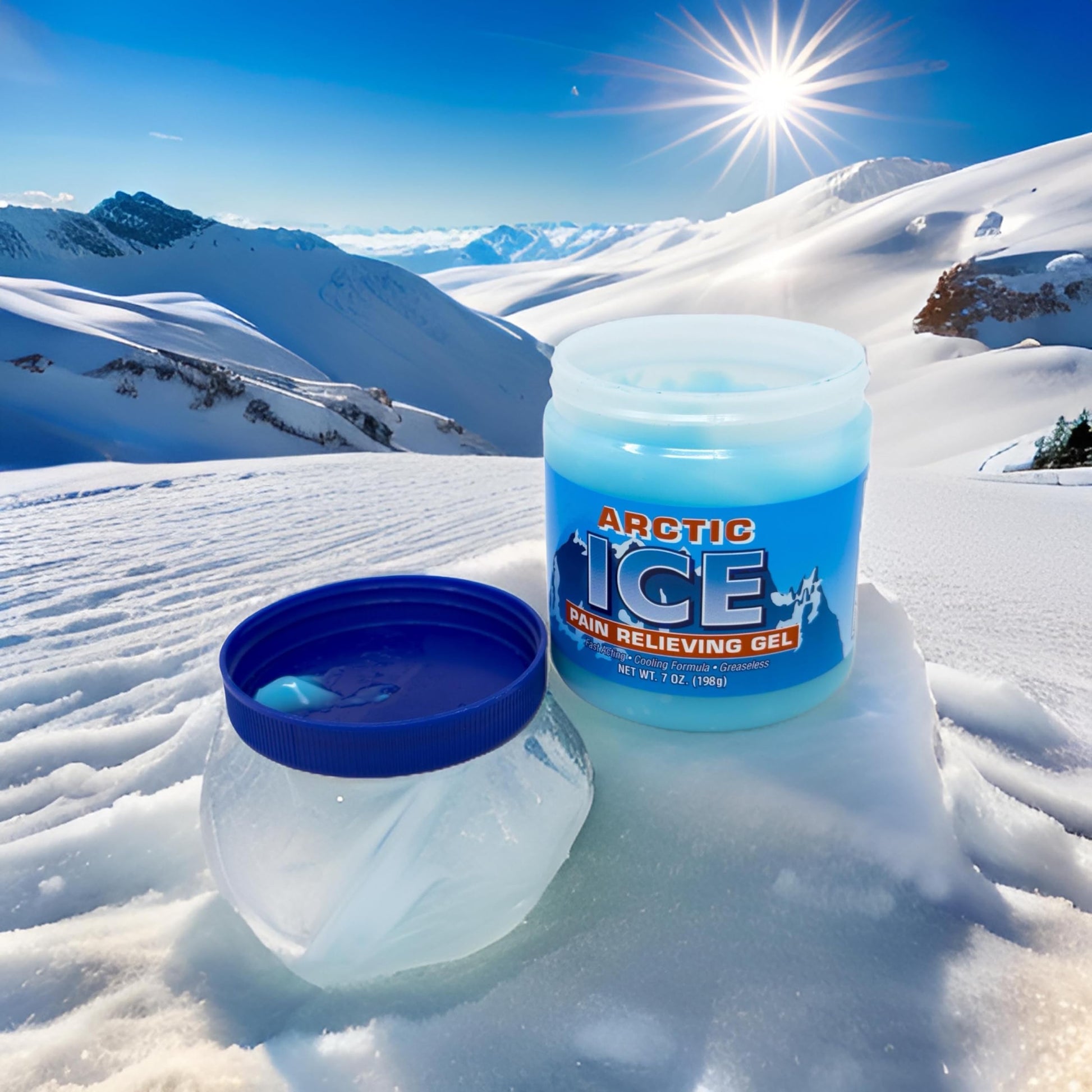Artic Ice Pain Relieving Gel 2% Menthol Blue 7 Ounce, 1 Count Artic IceBuy Supplements Australia