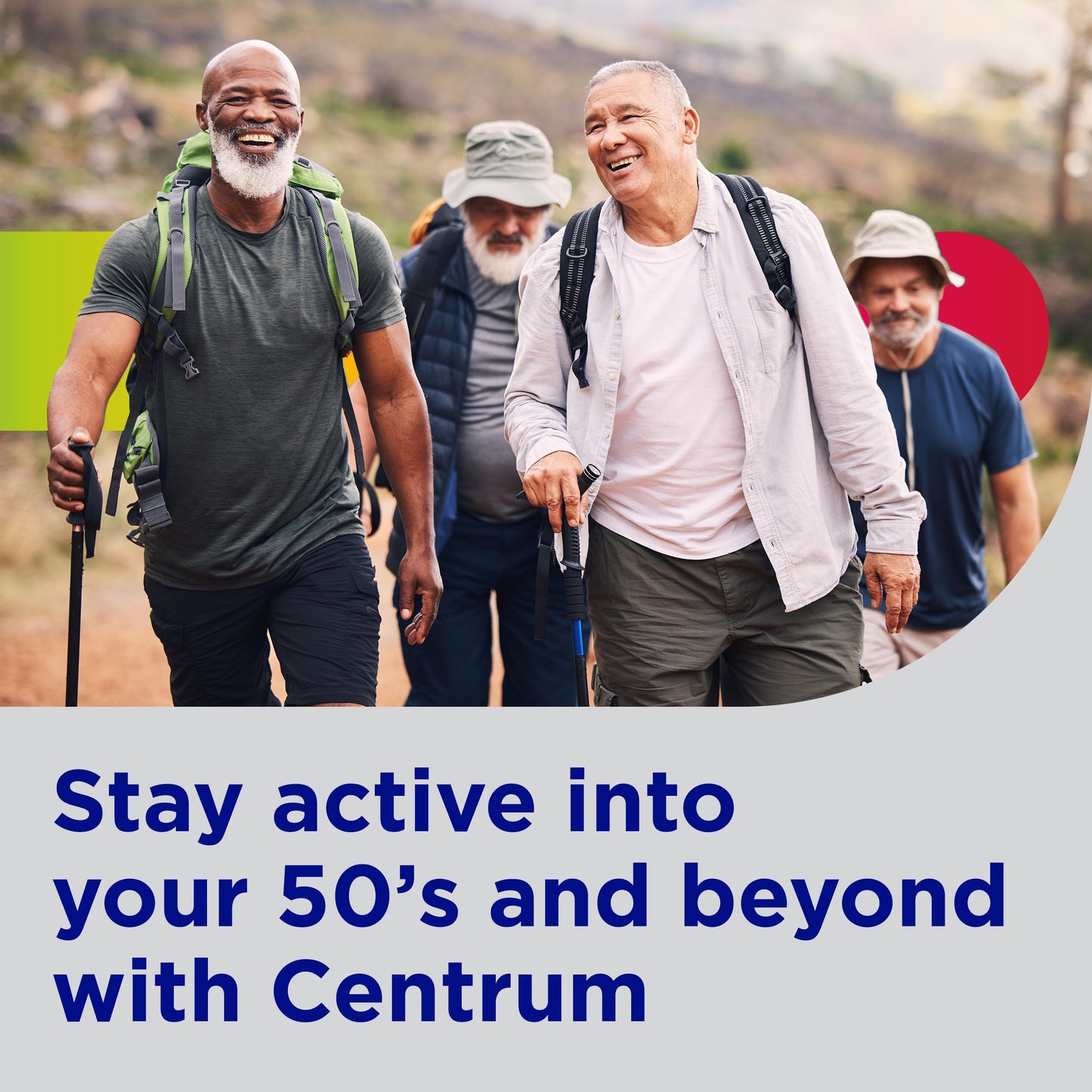 Centrum Silver Multivitamin for Men 50 Plus, Multimineral Supplement, Vitamin D3, B-Vitamins and Zinc, Gluten Free, Non-GMO Ingredients, Supports Memory CentrumBuy Supplements Australia