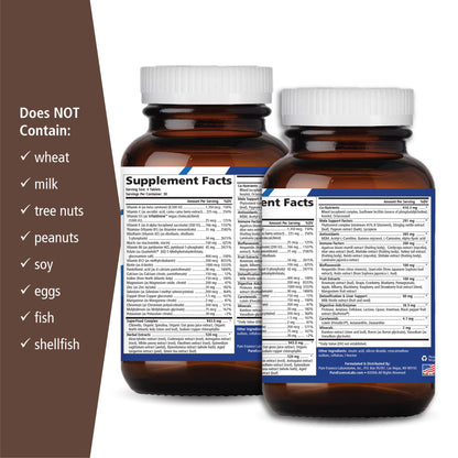 PURE ESSENCE LABS Longevity Multivitamin for Men Over 40 - Super Energetic with Superfoods, Minerals, Enzymes, Vitamin D3, B12, Biotin - 120 Tablets PURE ESSENCE LABSBuy Supplements Australia