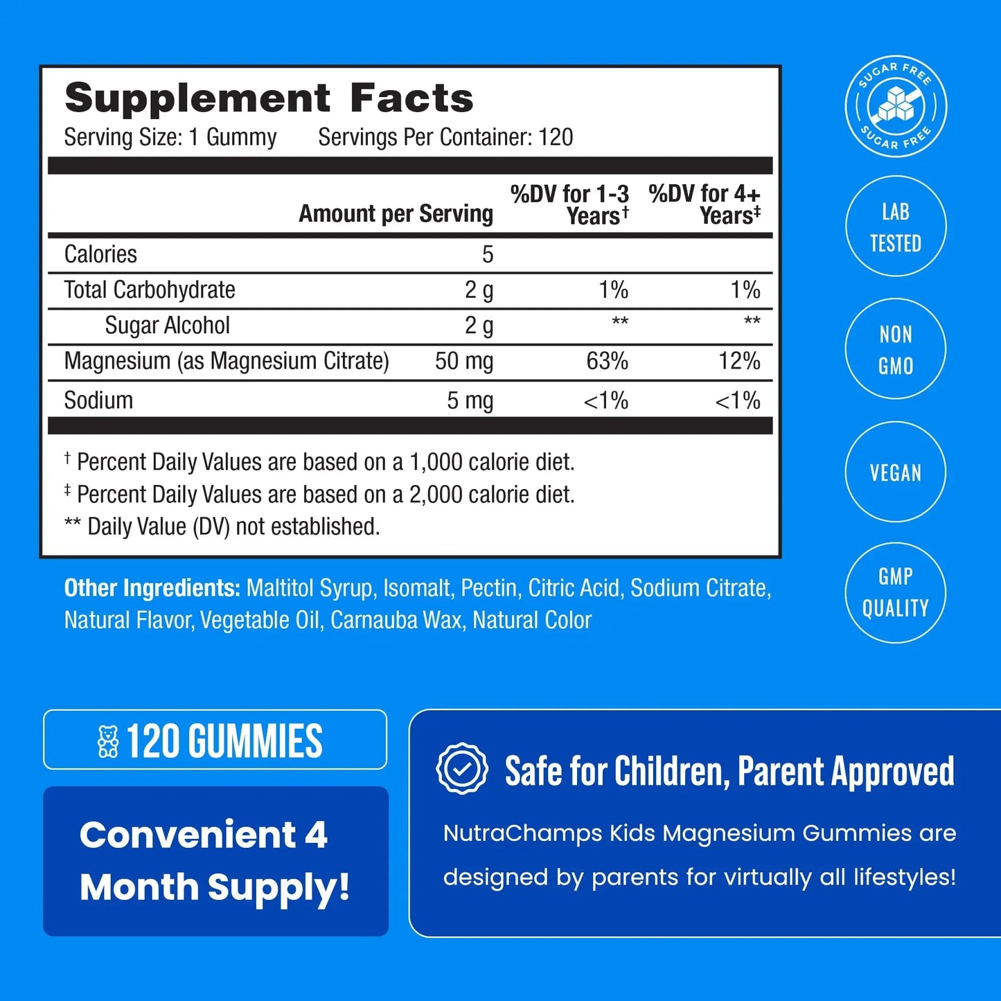 NutraChamps Kids Multivitamins & Kids Magnesium Gummies NutraChamps