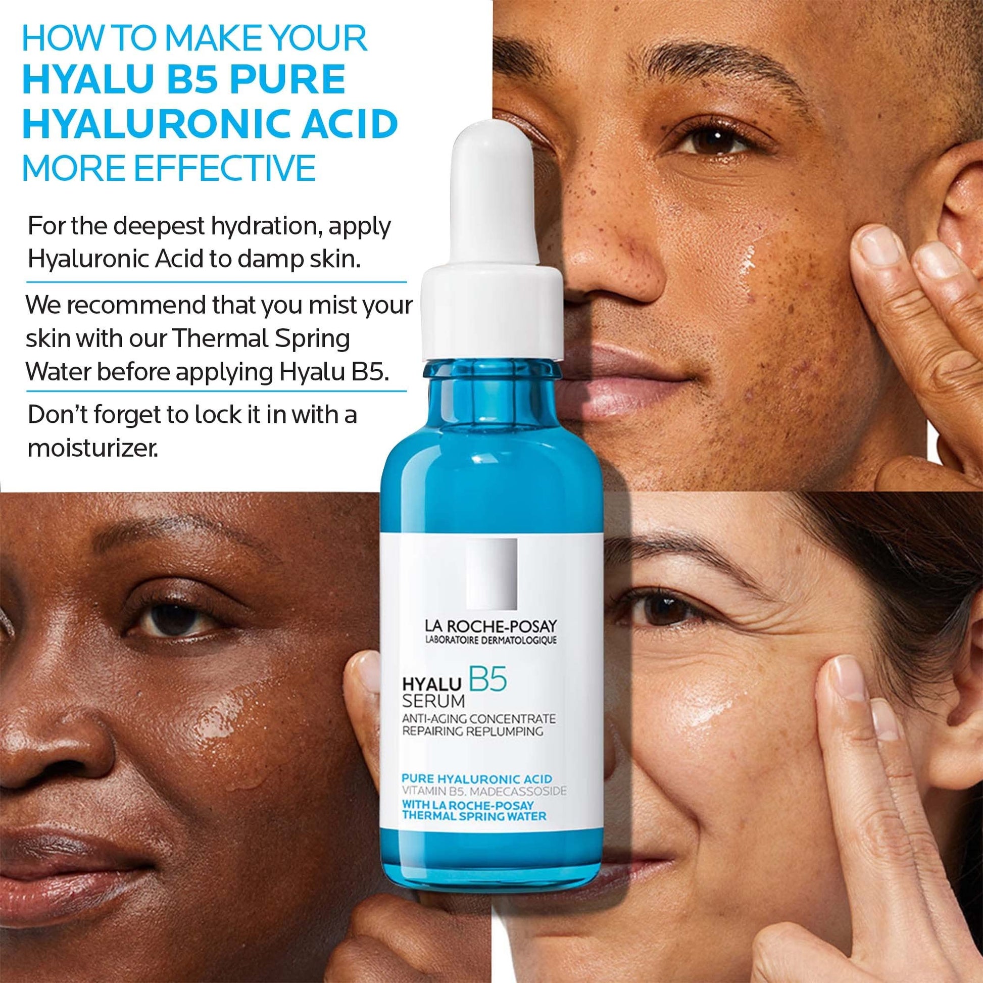 La Roche-Posay Hyalu B5 Pure Hyaluronic Acid Serum for Face La Roche-PosayBuy Supplements Australia