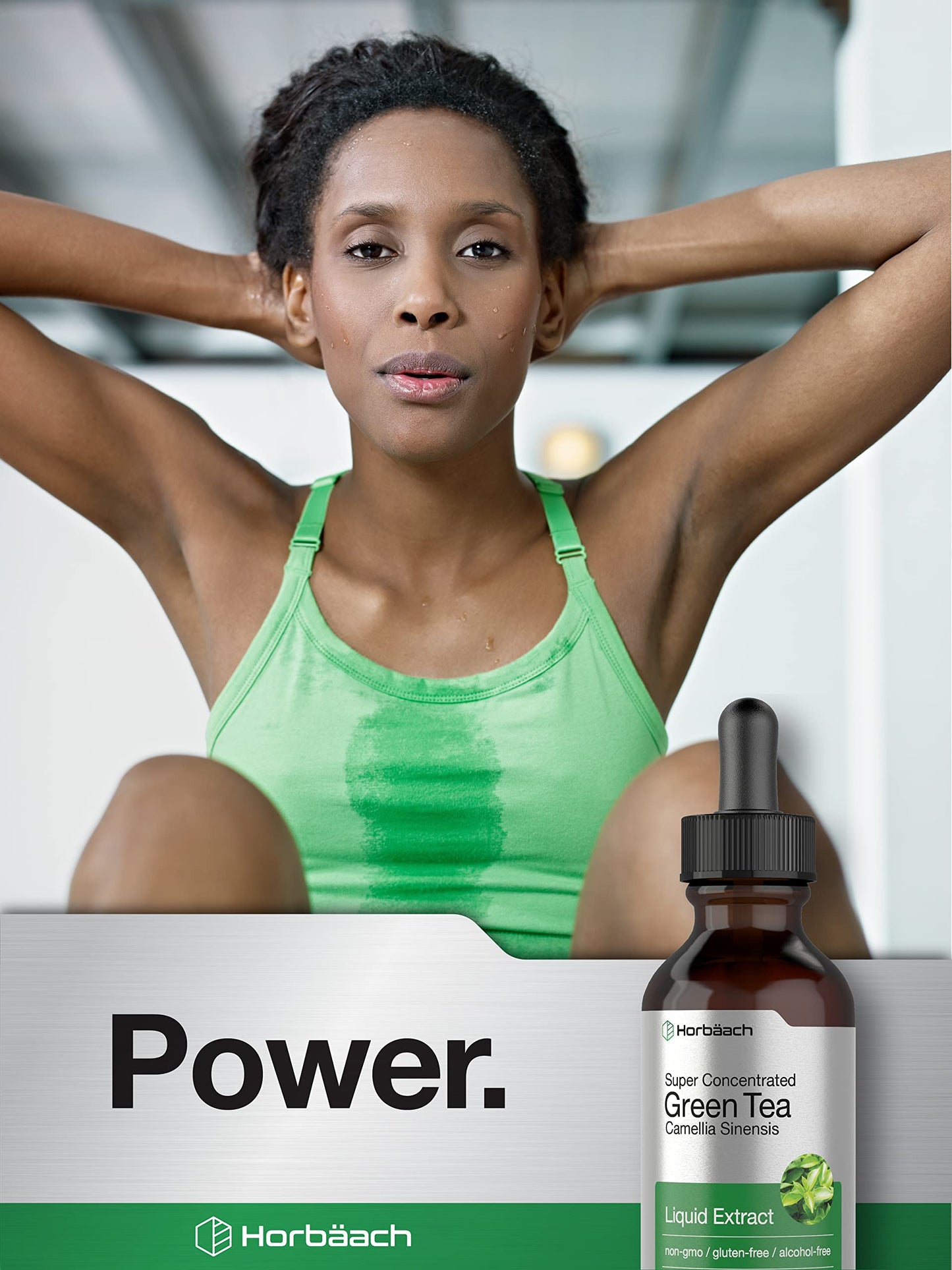 Green Tea Extract Liquid | 2 Fl Oz | Alcohol Free, Vegetarian Tincture | Super Concentrated HorbäachBuy Supplements Australia