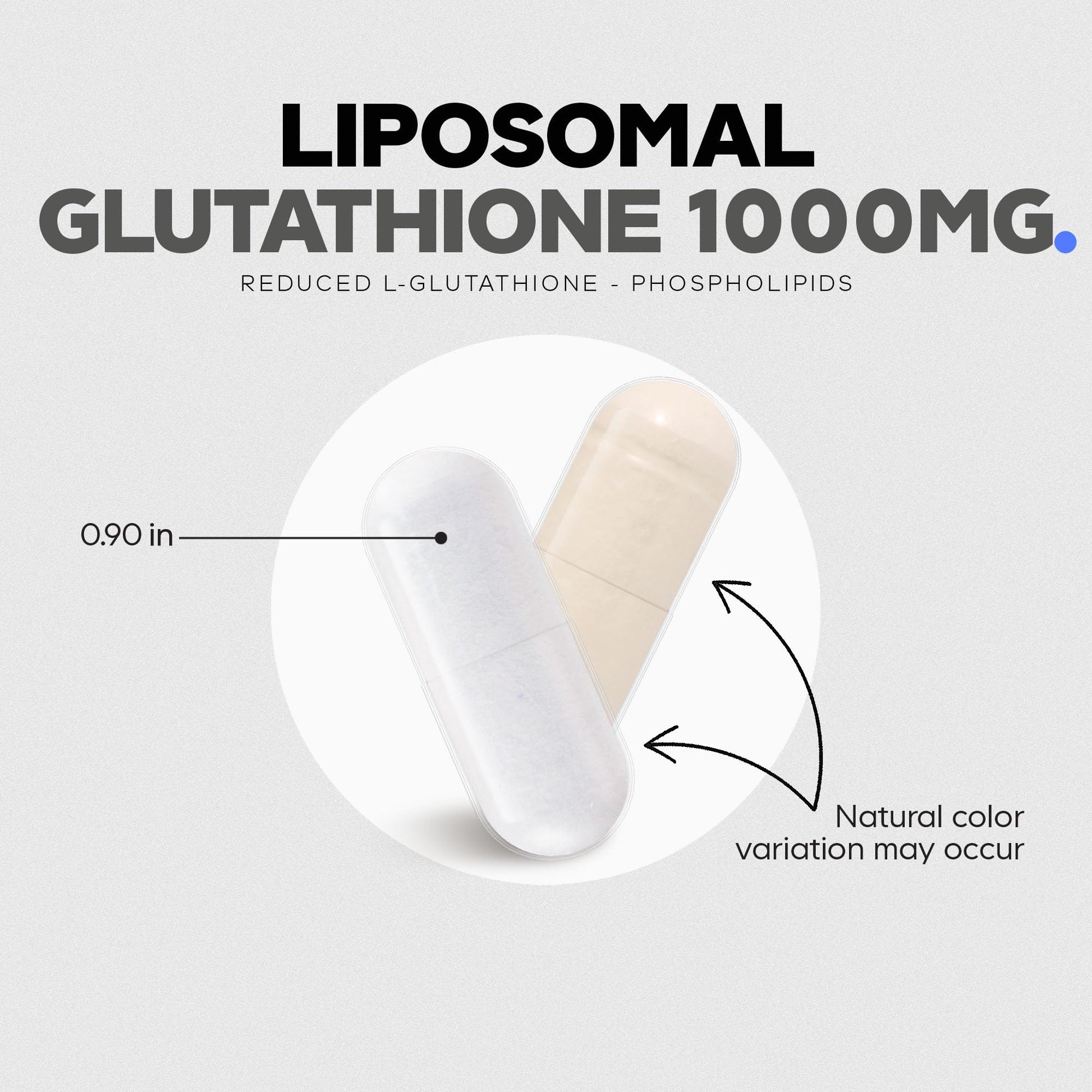 Codeage Liposomal Glutathione 1000 mg Supplement, High-Potency Reduced L-Glutathione - Liposomal Delivery - Phospholipids - Non-GMO, Gluten-Free - 60 Capsules CodeageBuy Supplements Australia