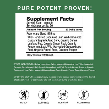 Simply Herbs Easy Go Bowel Mover - Adult Cleansing Supplement for Colon Health Support - Bowel Movement Aid - Stool Softener - Daily-Use Laxative - Plant-Based Ingredients - Vegan - 100 Count (2 Pack) Dr. Schulze'sBuy Supplements Australia