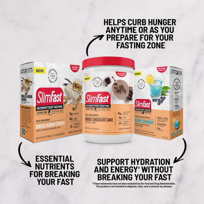 SlimFast Intermittent Fasting, Casein Protein Powder, Biotin with Vitamin & Mineral Bend SlimFastBuy Supplements Australia