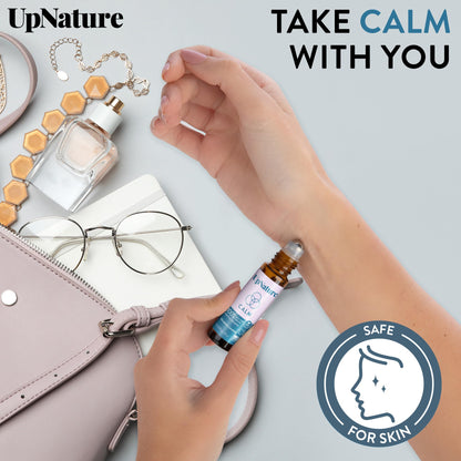 UpNature Calm Essential Oil Roll On Blend – Stress Relief & Relaxation Gifts for Women – Calming UpNatureBuy Supplements Australia