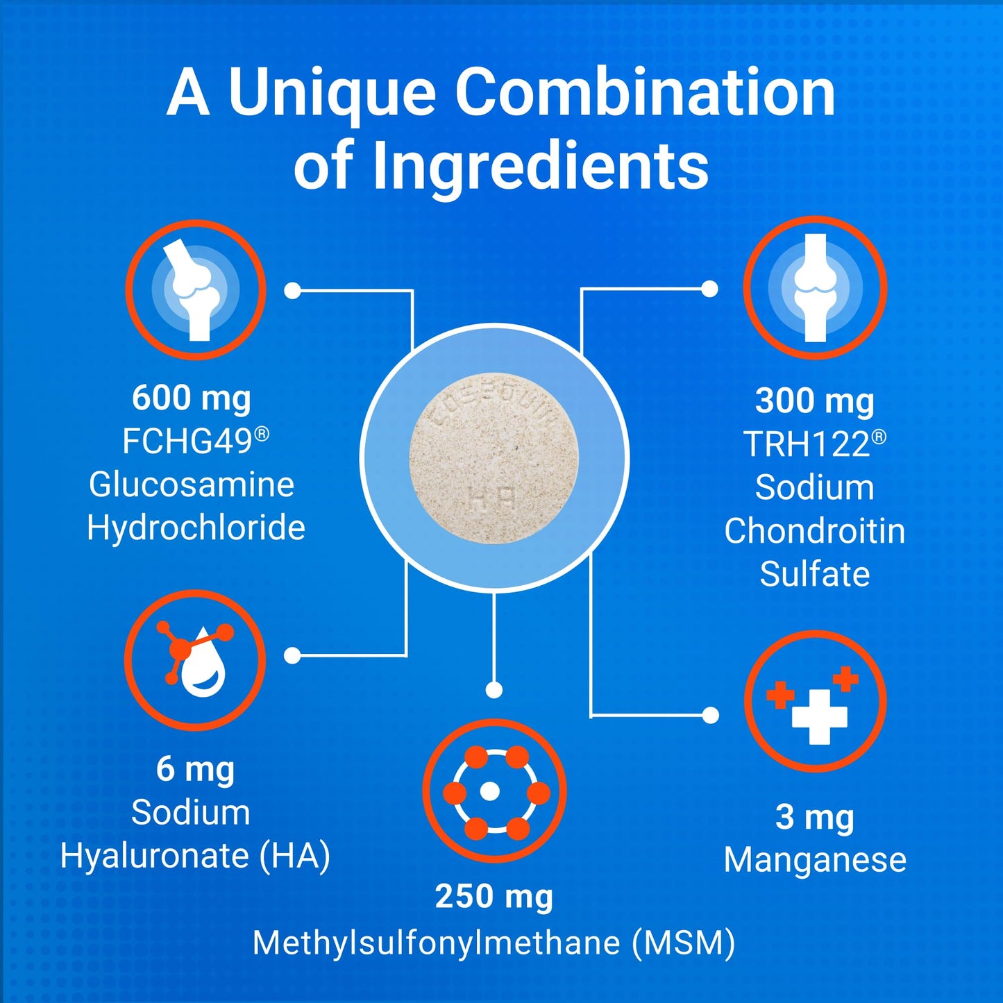 Nutramax Cosequin for Dogs Joint Health Supplement, Contains Glucosamine for Dogs, Plus Chondroitin, MSM and HA, Supports Healthy Joints, Chewable Tablets, 75 Count Nutramax LaboratoriesBuy Supplements Australia