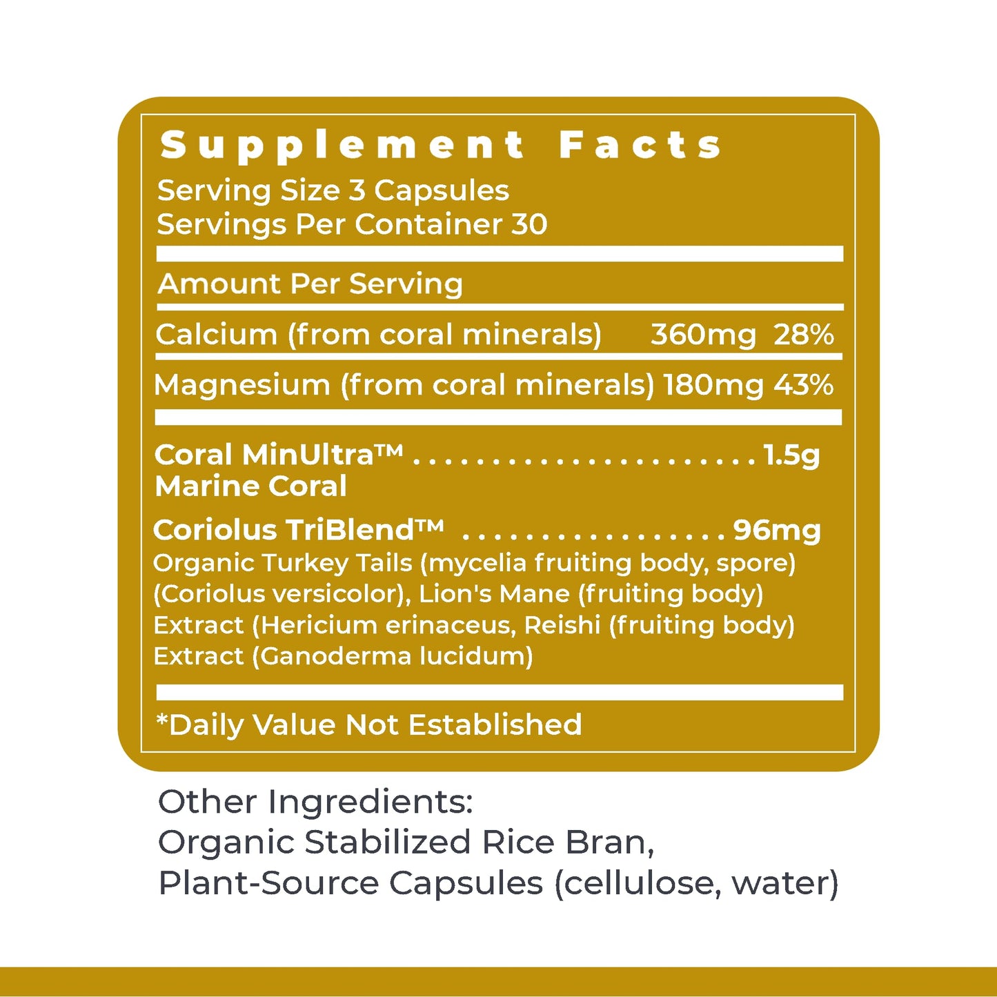 Premier Research Labs Calcium Magnesium Plus - Calcium Magnesium Supplement, Calcium Supplement for Bone Health, with Mushroom Complex - Reishi & Lions Mane - 90 Vegetarian Capsules Premier Research LabsBuy Supplements Australia
