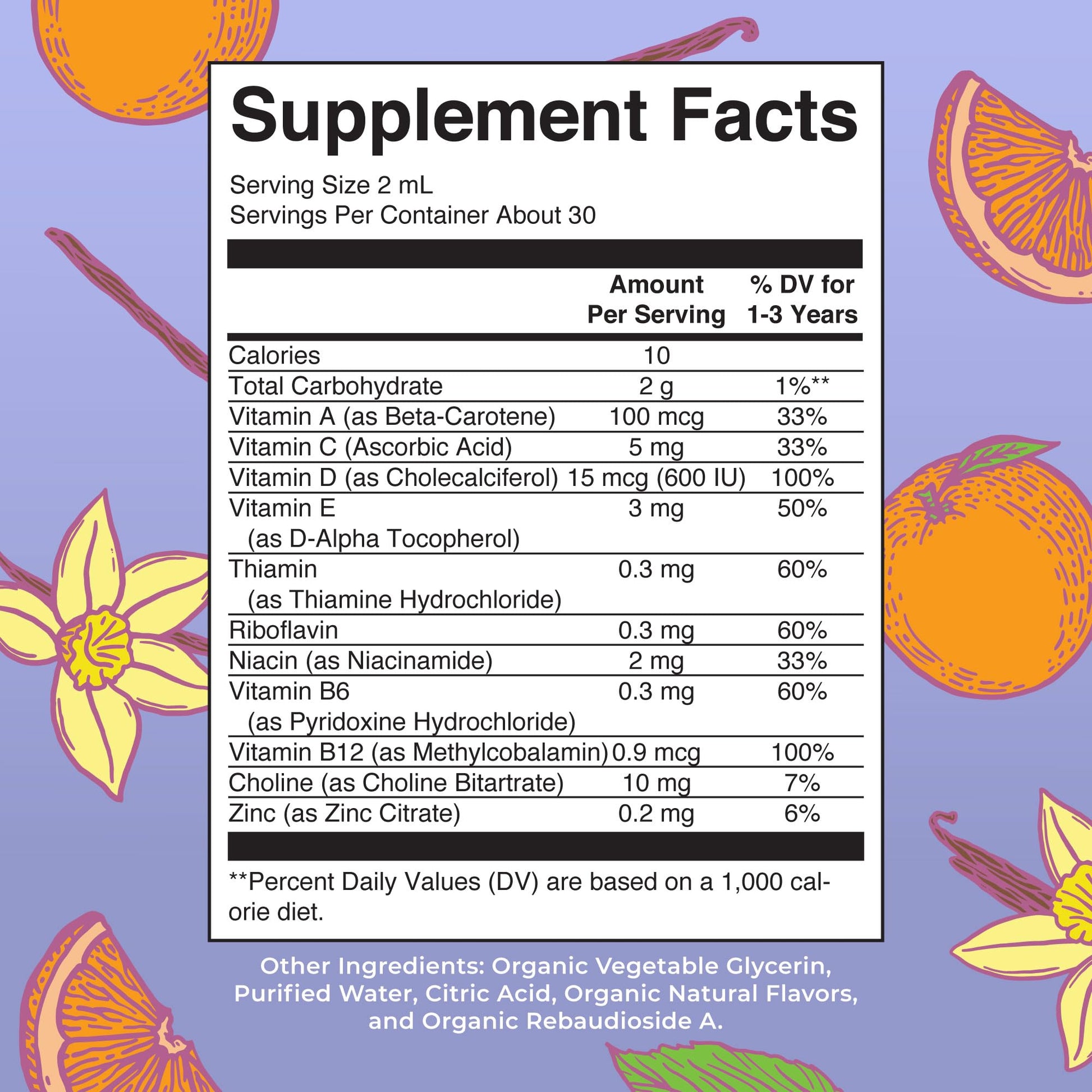 MaryRuth's Toddler Multivitamin | Vitamin A C D E B6 B12 Zinc | Healthy Growth Support | Immunity | Bone Health | Cognitive Function | Organic | Sugar Free | Vegan | Non-GMO | 2 Fl Oz | 30 Day Supply MARYRUTH'SBuy Supplements Australia