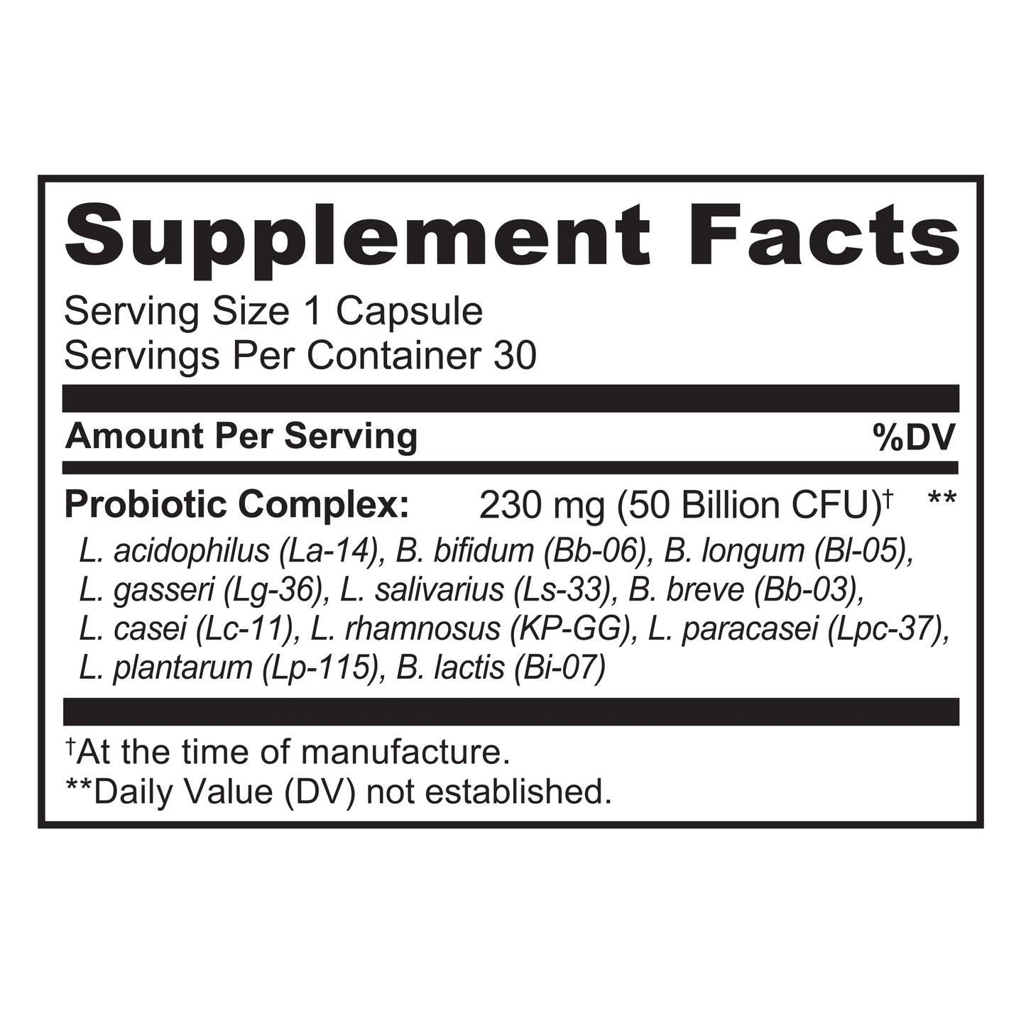 NATURELO Probiotic Supplement - 50 Billion CFU - 11 Strains - One Daily - Helps Support NATURELOBuy Supplements Australia