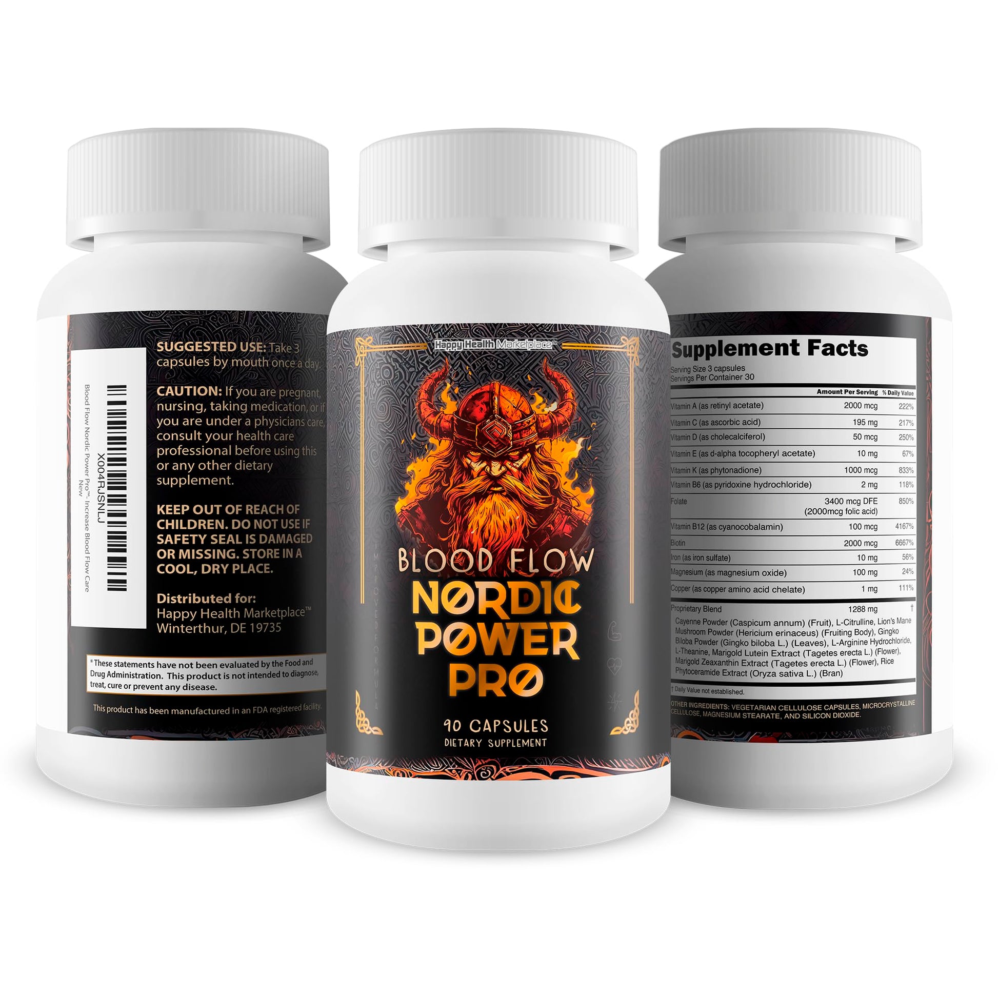 Blood Flow Nordic Power Pro - Our Best Blood Circulation Supplements for Men - Increase Blood Flow Care - Better Blood Flow Nordic Power Male Pills - Male Nordic Power Supplement for Max Blood Flow Happy Health MarketplaceBuy Supplements Australia