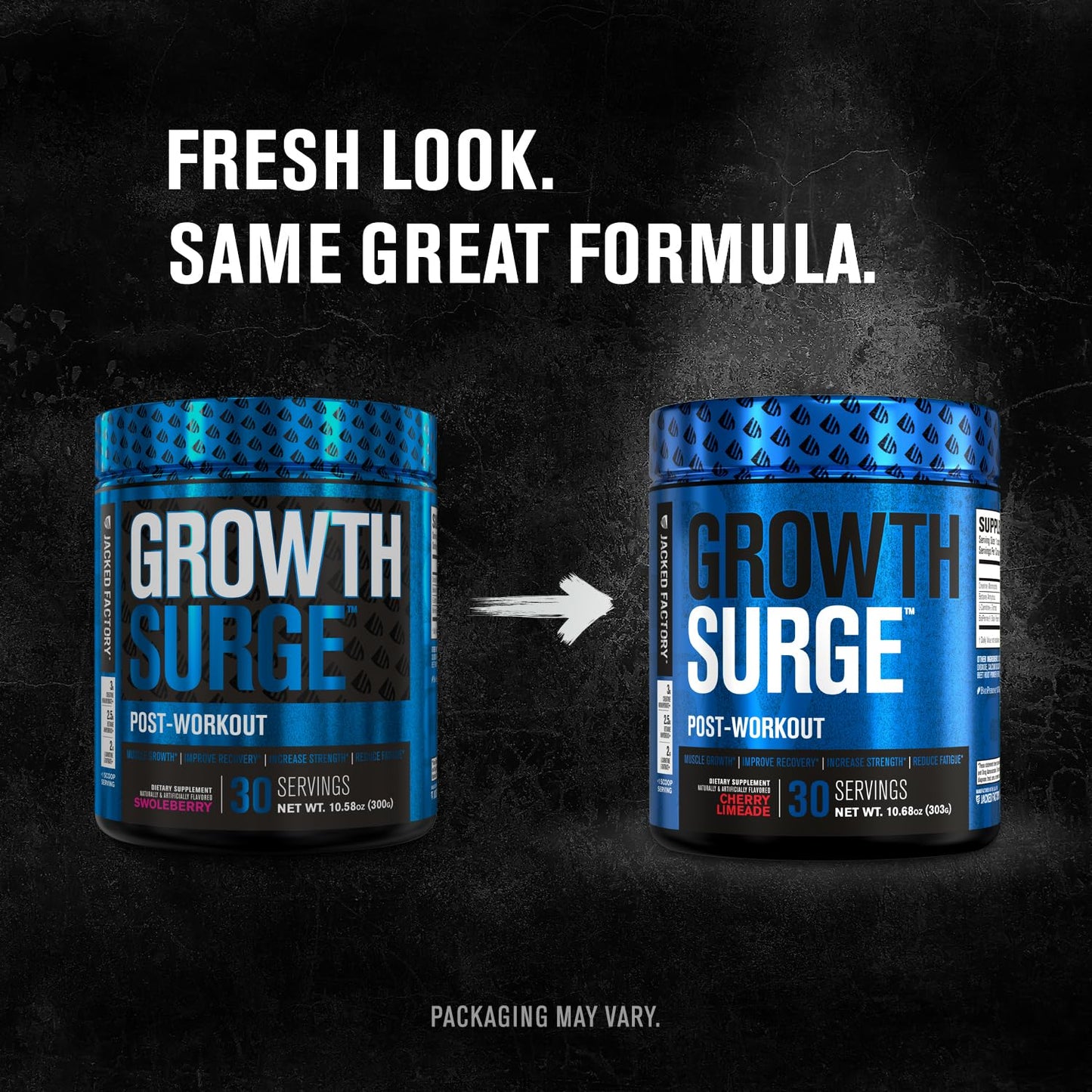 Jacked Factory Growth Surge Creatine Post Workout w/L-Carnitine - Daily Muscle Builder Jacked FactoryBuy Supplements Australia