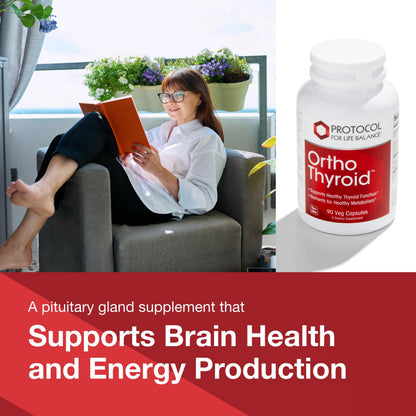 PROTOCOL FOR LIFE BALANCE Ortho Thyroid - Supports Healthy Thyroid Function* - with Ashwagandha, Zinc & Selenium - Non-GMO & Kosher - 90 Veg Capsules PROTOCOL FOR LIFE BALANCEBuy Supplements Australia