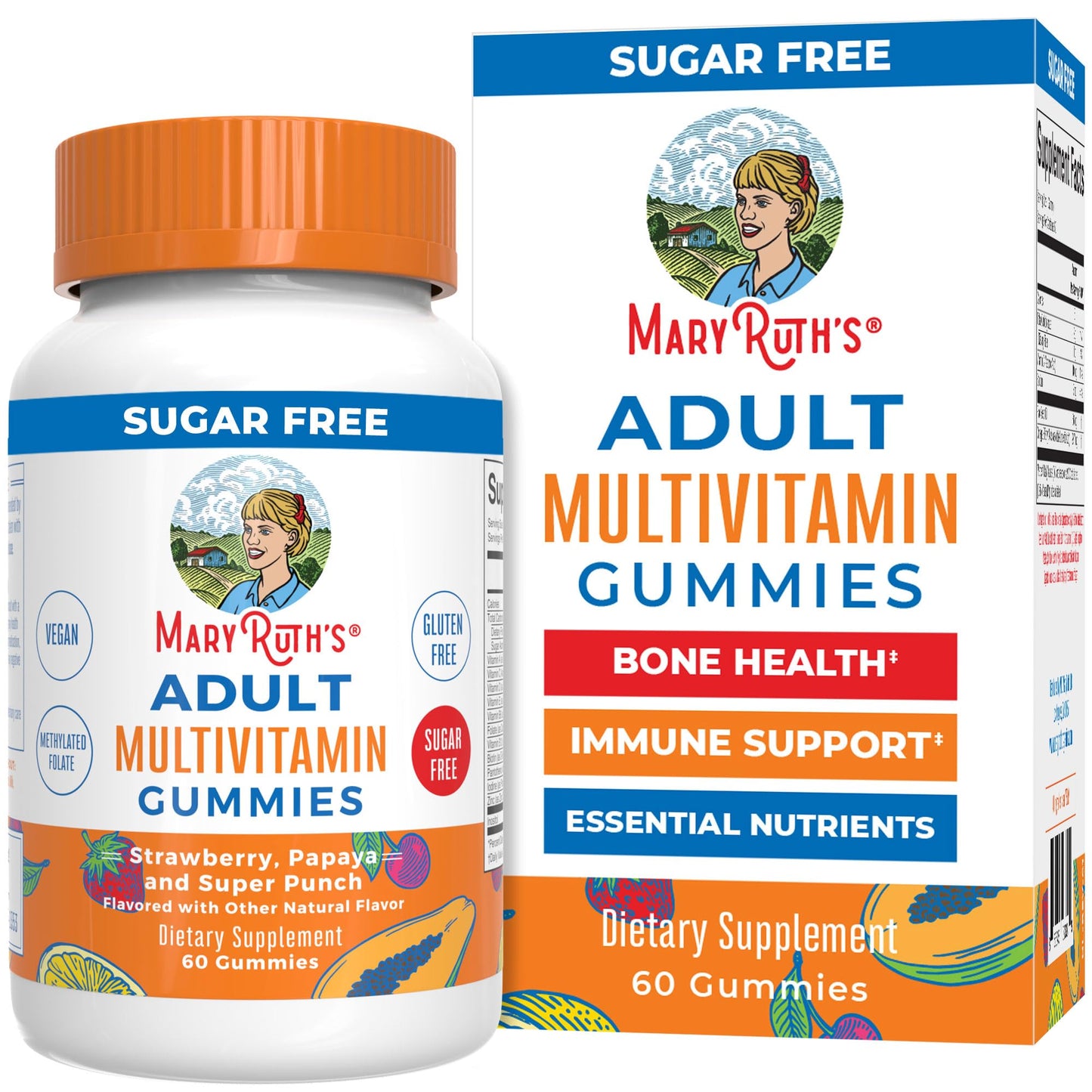 MaryRuth Organics Multivitamin for Women and Men | Sugar Free | Adult Multimineral Gummy with Vitamin C | MaryRuth OrganicsBuy Supplements Australia
