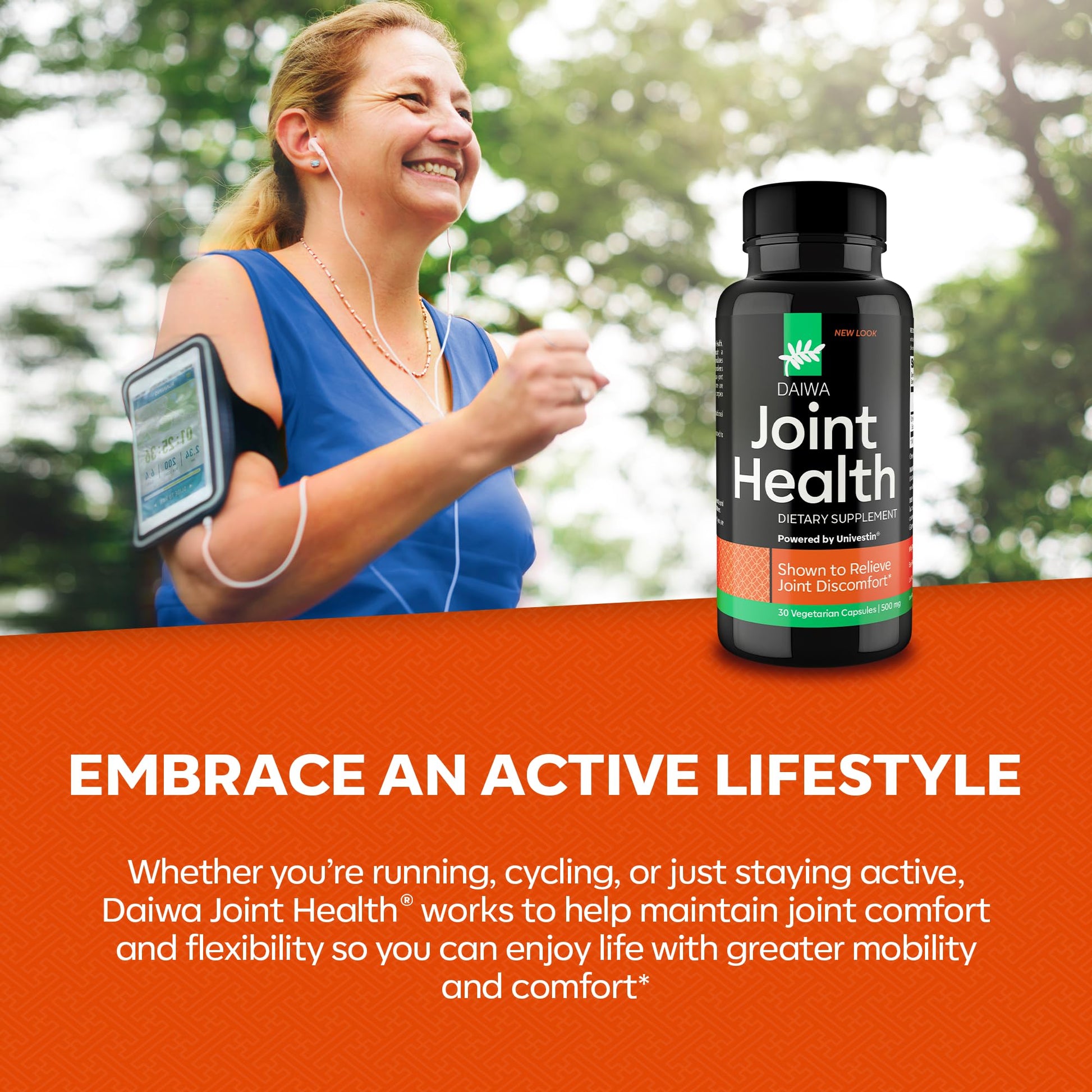 Daiwa Joint Health - Tendon and Ligament Supplements with Chinese Skullcap and Acacia Catechu - Traditional Plant-Based Formula for Active Lifestyles - Non-GMO, 30 Vegetarian Capsules Daiwa Health DevelopmentBuy Supplements Australia