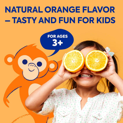 OmegaVia Sugar Free Kids Multivitamin Chewies - Daily Chewable Gummy Vitamins for Kids 3+ OmegaVia