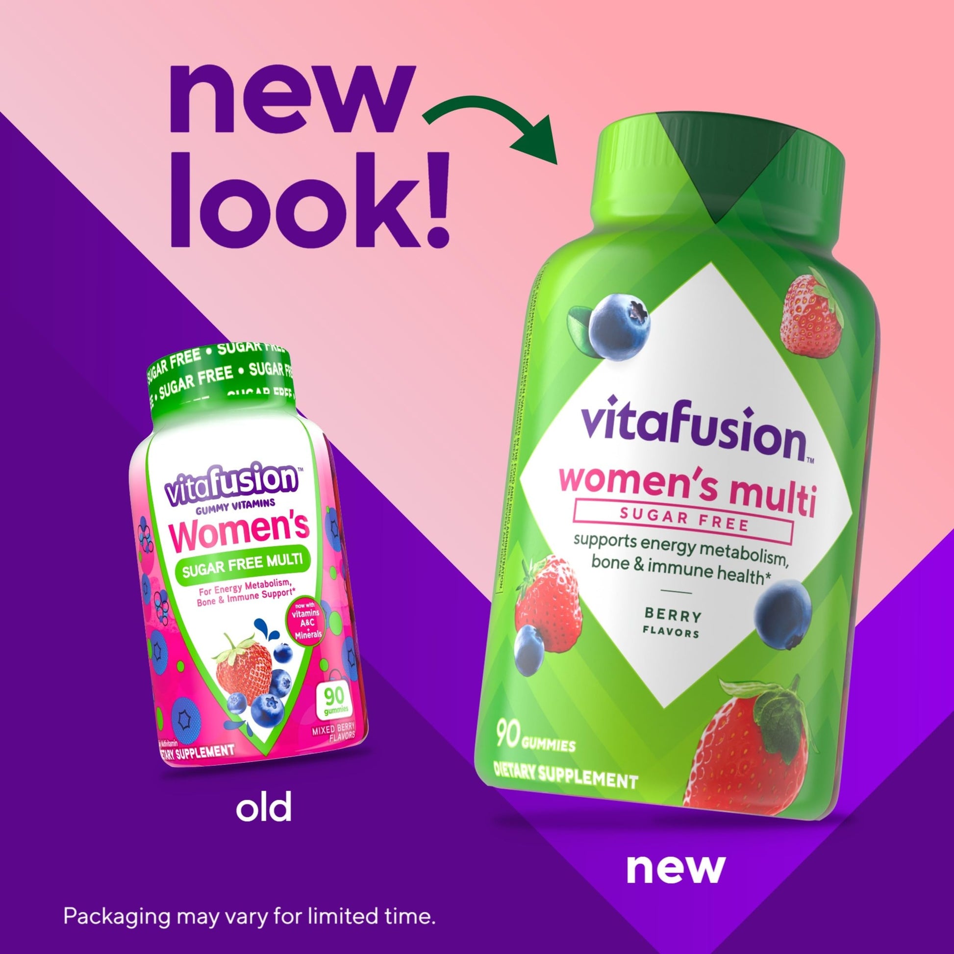 Vitafusion Women’s Sugar Free Daily Multivitamin Supplement, Keto Diet Friendly Adult Gummy Vitamin for Energy VitafusionBuy Supplements Australia