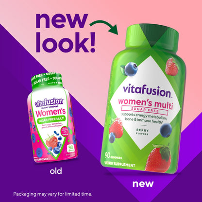 Vitafusion Women’s Sugar Free Daily Multivitamin Supplement, Keto Diet Friendly Adult Gummy Vitamin for Energy VitafusionBuy Supplements Australia