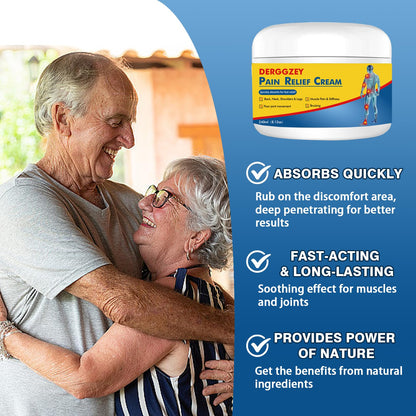 Derggzey Naturals Arthritis Pain Relief Cream 8 oz - Maximum Strength Deep Penetrating for Joint, Muscle, Knee, Back, Feet, Hand, Ankle - Effective Soothing DerggzeyBuy Supplements Australia