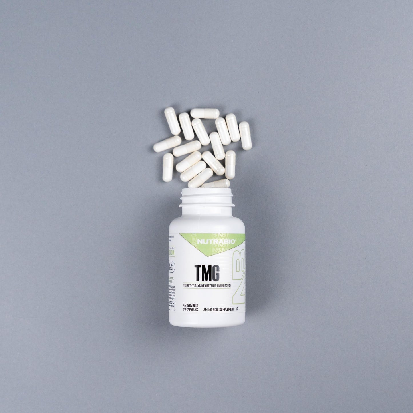 NutraBio TMG Supplements Betaine Anhydrous 500mg Capsules, Trimethylglycine Homocysteine Support NutraBioBuy Supplements Australia