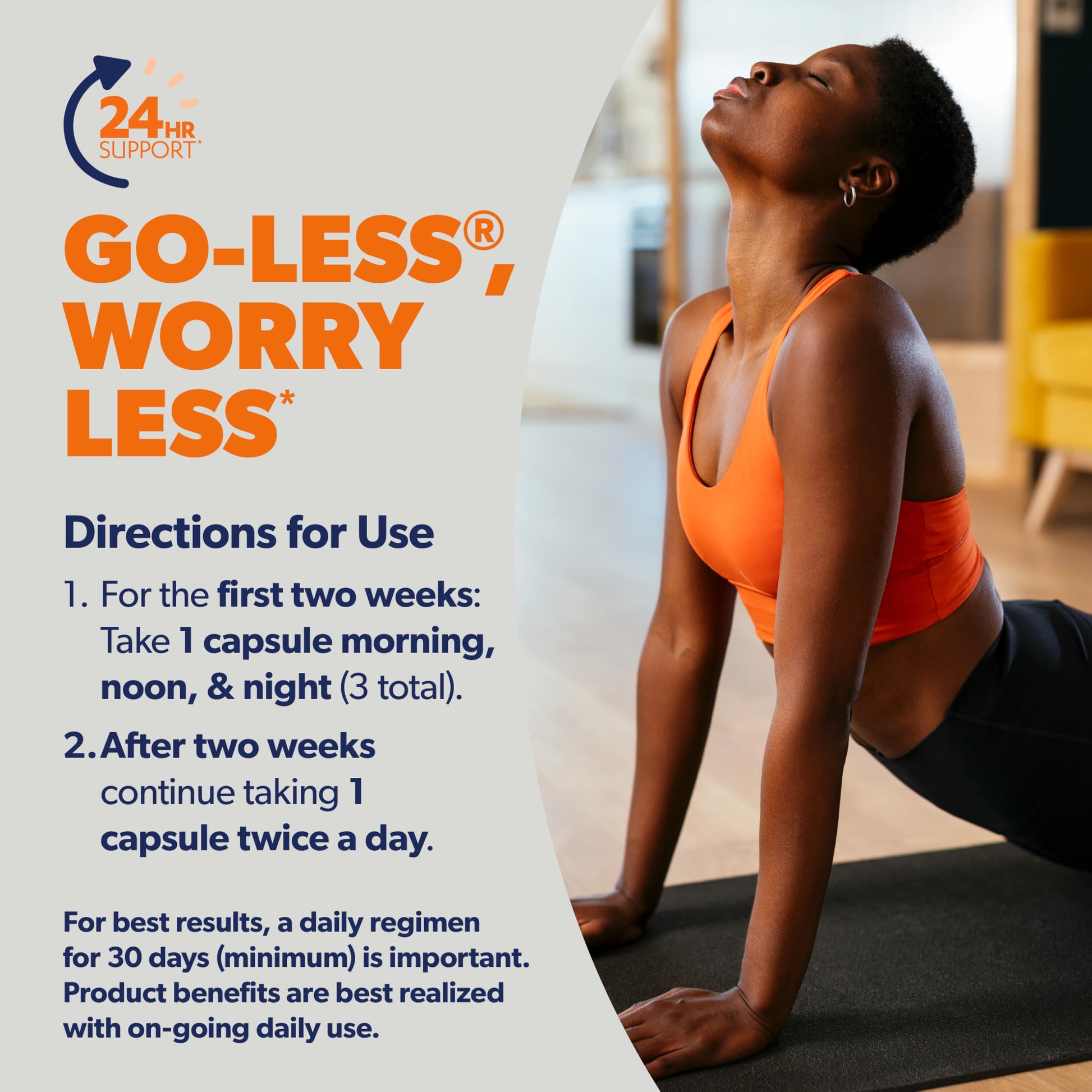 AZO Bladder Control with Go-Less Daily Supplement | Helps Reduce Occasional Urgency, leakage due to laughing, sneezing and exercise††† | 72 Capsules AZOBuy Supplements Australia