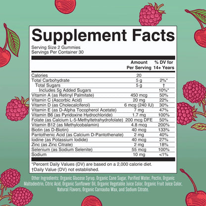 MaryRuth's Multivitamin Gummies for Women (Cherry & Raspberry) & Liquid Nighttime Multimineral (Pineapple) | Clean Label Project Verified MARYRUTH'SBuy Supplements Australia
