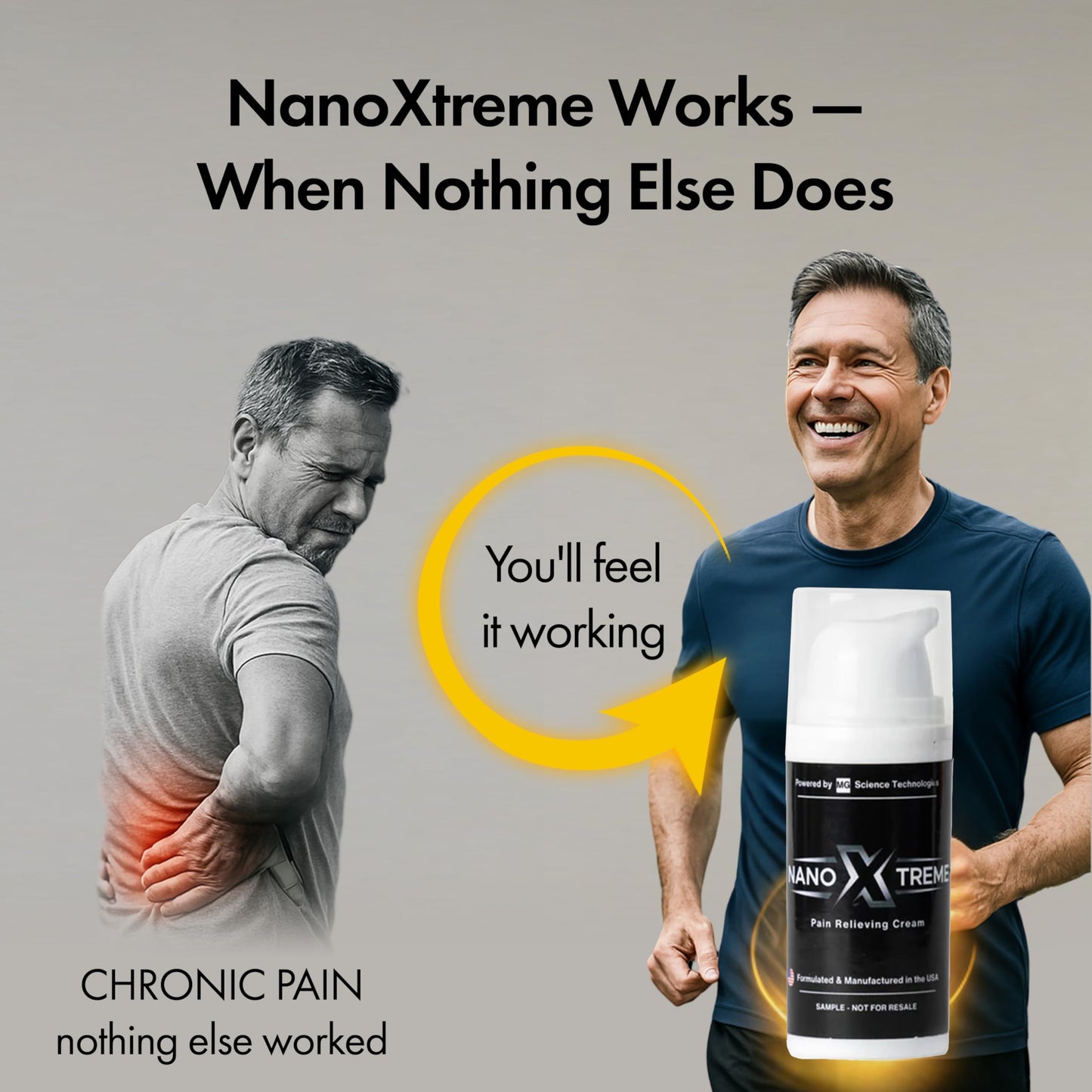 NANOXTREME Pain Relief Cream – Fast-Acting Topical for Muscle, Joint & Nerve Discomfort – Deep-Absorbing, Long-Lasting Formula with Natural Ingredients – Cooling Sensation – 1 oz Size – Made in USA NANOXTREMEBuy Supplements Australia